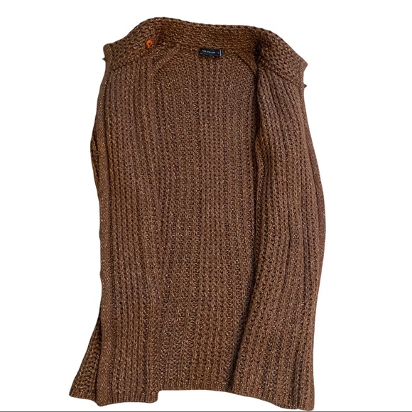 Long -Trendy and Fashionable - Brown Cardigan- Size M - Picture 7 of 7